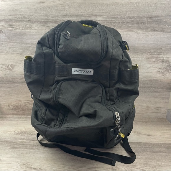 Worth Bags Worth Baseball Bat Backpack Holds 2 Bags Batters Helmet